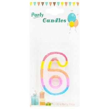Number 6 Cake Candle - buy, prices for Chudo Market - photo 1