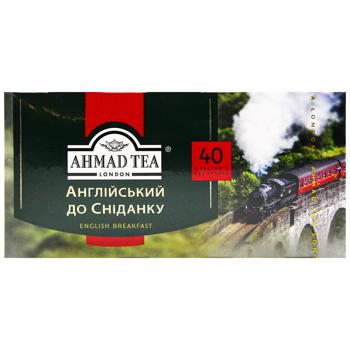 Чай чорний Ahmad Tea Англійський до сніданку 2г*40шт - купити, ціни на КОСМОС - фото 2
