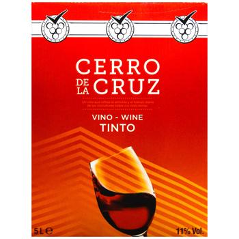 Cerro de la Cruz Tinto Seco Red Dry Wine 11% 5l - buy, prices for METRO - photo 3