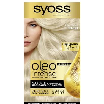 Syoss Oleo Intense Cream-paint 10-50 Smoky Blonde - buy, prices for MegaMarket - photo 2
