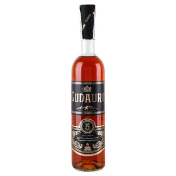 Gudauri Classic Alcoholic Drink 5 y.o. 40% 0.5l - buy, prices for MegaMarket - photo 1