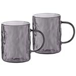 Ardesto Shine Borosilicate Glass Cups Set 2pcs 260ml