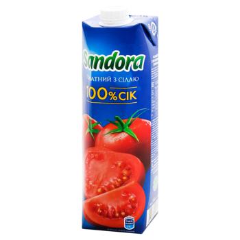 Сік Sandora томатний з сіллю 0,95л - купити, ціни на ULTRAMARKET - фото 3
