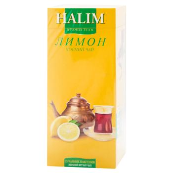 Чай черный Halim Лимон 1,5г*25шт