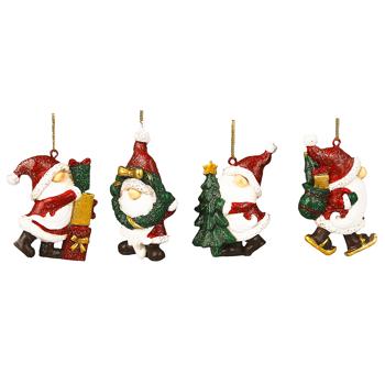 Bona Di Gnomes Decorative Hanging Figurine 5.5x7cm Classic Red in Assortment - buy, prices for - photo 1