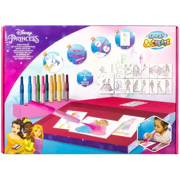 Disney Princess Deluxe Spray Pen Kit with Stencils - buy, prices for Auchan - photo 3