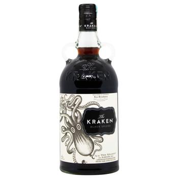 Ром Kraken Black Spiced 40% 1л - купить, цены на WINETIME - фото 1