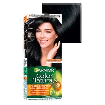 Garnier Color Naturals 1 Black Hair Dye - buy, prices for MegaMarket - photo 2