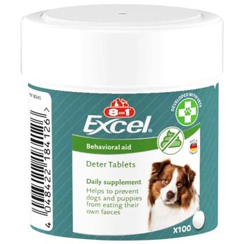 Добавка пищевая для собак 8in1 Excel Deter Behavioral Aid 100шт - купить, цены на MasterZoo - фото 1