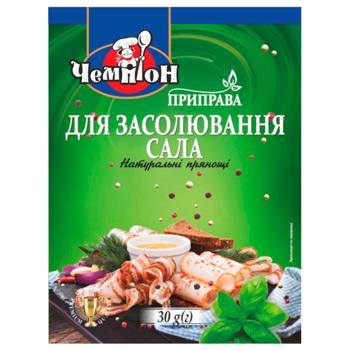 Приправа ЧЕМПІОН До сала / 30г - купить, цены на Торба - фото 1