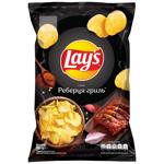 Чипсы Lay's со вкусом ребрышек гриль 120г