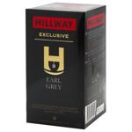 Чай чорний Hillway Earl Grey з ароматом бергамота та цедрою апельсина 2г*25шт