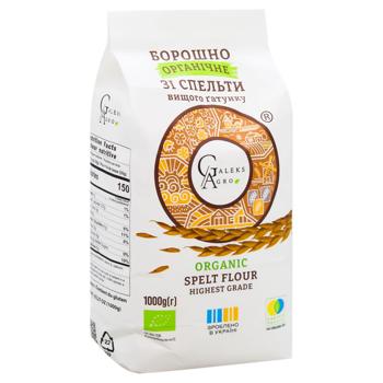 Galeks-Agro Spellet Flour Organic 1kg - buy, prices for MegaMarket - photo 3
