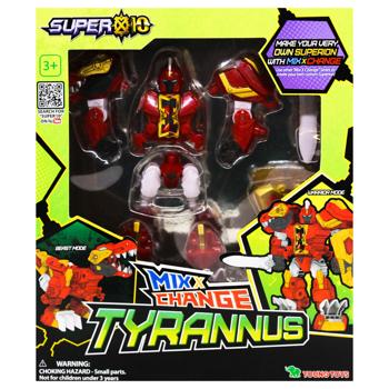 Игрушка-трансформер SUPER10 MIX Тиранус - купить, цены на МегаМаркет - фото 2