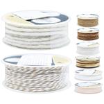 Decoris Polyester Sustainable Ribbon 400cm in assortment