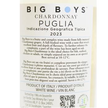 Mare Magnum Chardonnay Big Boys White Dry Wine 13.5% 0.75l - buy, prices for - photo 2