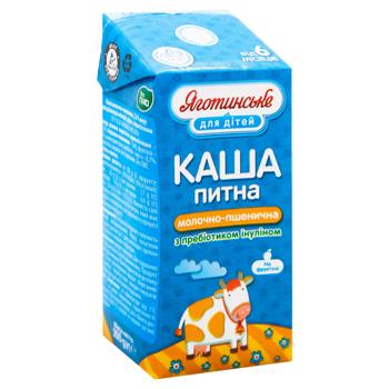 Каша молочно-пшеничная Яготинское Для Детей от 6 месяцев 2% 200г - купить, цены на ЕКО Маркет - фото 1