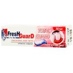 Зубна паста Fresh Guard Total Guard з м'ятним смаком 50мл