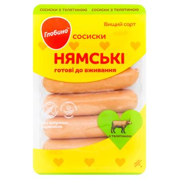 Globino Niamski Veal Sausage High Grade 275g - buy, prices for ULTRAMARKET - photo 1