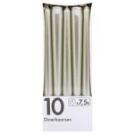 Bolsius Festive Olive Cone Candle 245/23mm U8438