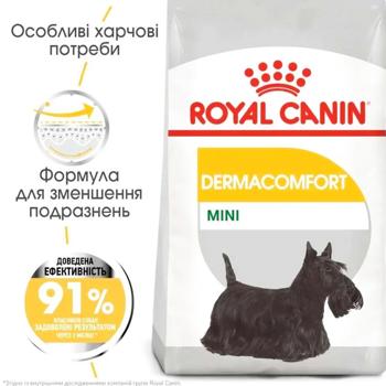 Корм сухой Royal Canin Mini Dermacomfort для собак малых пород с чувствительной кожей 3кг - купить, цены на MasterZoo - фото 3