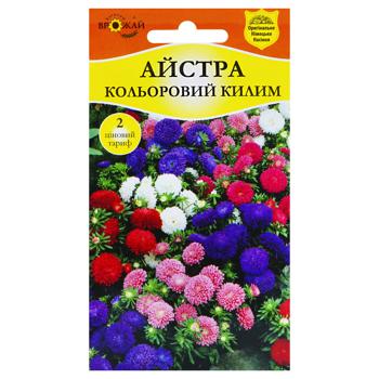 Насіння Багатий Врожай Айстра Кольоровий килим суміш 0,5г - купити, ціни на КОСМОС - фото 1