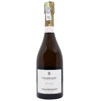 Шампанське Alexandre Bonnet Blanc de Noirs біле екстра брют 12,5% 0,75л - купити, ціни на WINETIME - фото 1