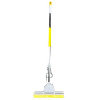 Швабра Yonic з губкою м'яка потрійний віджим 38см 129см - купити, ціни на Таврія В - фото 1