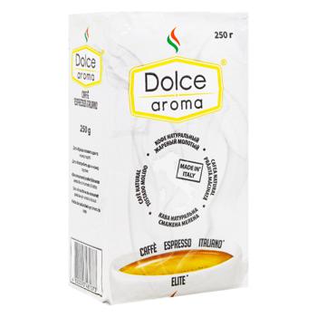 Кофе Dolce Aroma Elite молотый 250г - купить, цены на ULTRAMARKET - фото 2