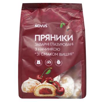 Novus Gingerbread with Cherry Filling 300g - buy, prices for - photo 3