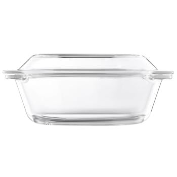 Форма для запікання Ardesto Black Mars кругла з кришкою 1,5л - купити, ціни на Cупермаркет "Харків" - фото 1