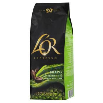 L`Or Espresso Brazil Coffee Beans 1kg - buy, prices for ULTRAMARKET - photo 2