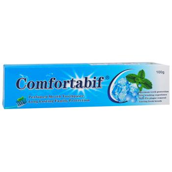 Зуб. паста Comfortabif 100 г м'ята арт.YG0610-5 И030 - купити, ціни на КОСМОС - фото 2