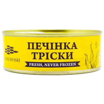 Печінка тріски Amberfish 240г - купити, ціни на Епіцентр FOOD - фото 2