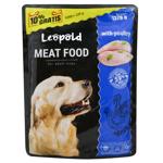 Корм вологий Leopold з птицею для собак 1,25кг