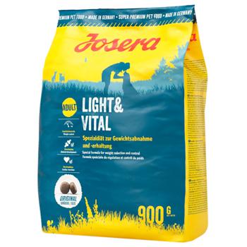 Josera Light & Vital Diet Dry Food with Poultry for Adult Dogs 900g - buy, prices for MasterZoo - photo 1