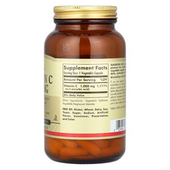 Solgar Vitamin С 1000mg 100 capsules - buy, prices for Biotus - photo 2