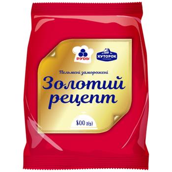Пельмені Хуторок Золотий рецепт 800г