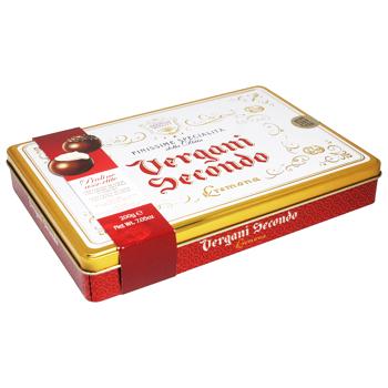 Цукерки Vergani Асорті Вінтаж червона коробка 200г - купити, ціни на КОСМОС - фото 4