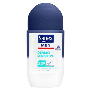 Антиперспірант кульковий Sanex Men Sensitive 50мл - купити, ціни на NOVUS - фото 1