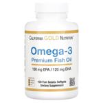 Omega-3 fish oil California gold nutrition 100pcs