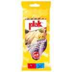 Салфетки влажные Plak Полинезийские цветы для кожаной обивки