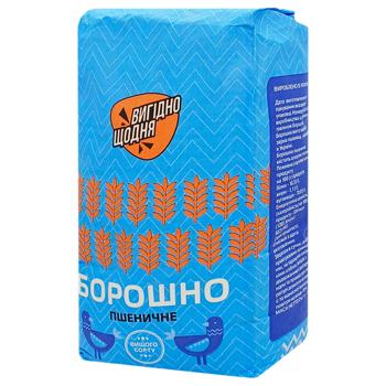 Мука пшеничная Вигідно щодня высший сорт 2кг - купить, цены на Чудо Маркет - фото 1