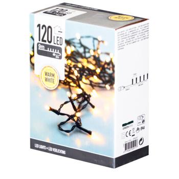 Koopman Electric Garland 120 LED 12m Warm White - buy, prices for COSMOS - photo 3