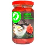 Auchan Red Pickled Ginger 180g