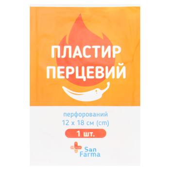San Farma Capsicum Plaster 12x18cm - buy, prices for EKO Market - photo 1