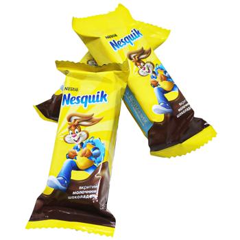 Конфеты NESQUIK® вафельные в молочном шоколаде - купить, цены на Auchan - фото 1