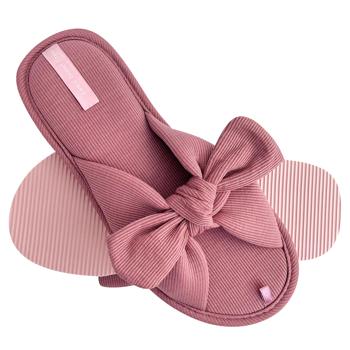 Twins HS-VL Bow-Cross Women's House Slippers s.36/37 Pink - buy, prices for Supermarket "Kharkiv" - photo 2