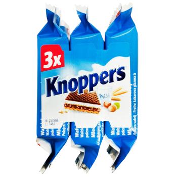 Вафли Knoppers 3*25г - купить, цены на Восторг - фото 3