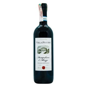 Вино Villa Puccini Montepulciano d'Abruzzo красное сухое 12% 0,75л